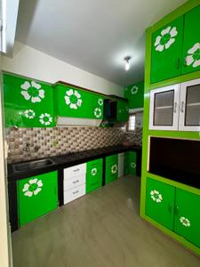 Kitchen Image of 1200 Sq.ft 2 BHK Apartment / Flat for sale in Srinija Gayathri Hills, Manikonda Hyderabad for Rs. 9900000