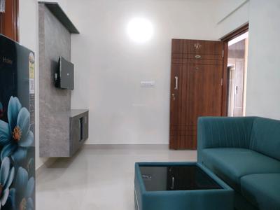 Living Room Image of 580 Sq.ft 1 BHK Independent House for rent in Bellandur Bengaluru for Rs. 31000