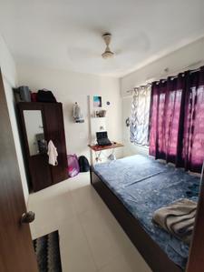 Bedroom Image of 800 Sq.ft 2 BHK Apartment / Flat for rent in Prasun Sarvam, Kharadi Pune for Rs. 38000