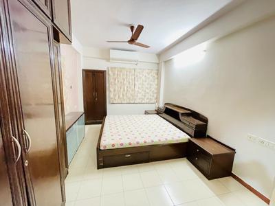 Bedroom Image of 1233 Sq.ft 2 BHK Apartment / Flat for rent in Jodhpur Ahmedabad for Rs. 35000