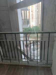 Balcony Image of 1200 Sq.ft 2 BHK Apartment / Flat for rent in Assotech The Nest, Crossings Republik Ghaziabad for Rs. 18500
