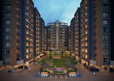 Image of 1850 Sq.ft 3 BHK Apartment / Flat for sale in South Bopal, Ahmedabad for Rs. 7955000