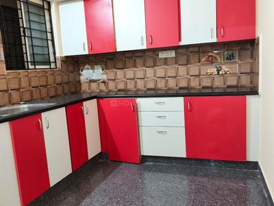 Kitchen Image of 850 Sq.ft 2 BHK Builder Floor for rent in Kaggadasapura Bengaluru for Rs. 26000