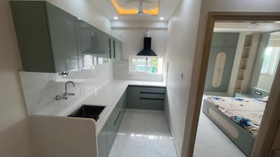 Kitchen Image of 981 Sq.ft 2 BHK Apartment / Flat for sale in Karolan Ka Barh Jaipur for Rs. 5200000