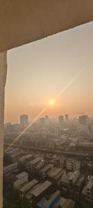 Balcony Image of 786 Sq.ft 2 BHK Apartment / Flat for sale in Shapoorji Pallonji BKC 28, Bandra East Mumbai for Rs. 31000000