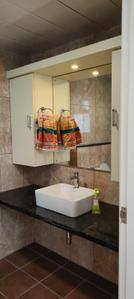 Bathroom Image of 501 Sq.ft 1 RK Apartment / Flat for rent in L And T Raintree Boulevard, Sahakara Nagar Bengaluru for Rs. 50000