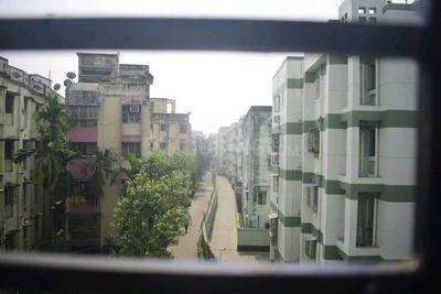 Balcony Image of 844 Sq.ft 3 BHK Apartment / Flat for sale in Nagerbazar Kolkata for Rs. 6800000