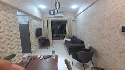 Living Room Image of 680 Sq.ft 1 BHK Apartment / Flat for rent in Arkade Prime, Andheri East Mumbai for Rs. 70000