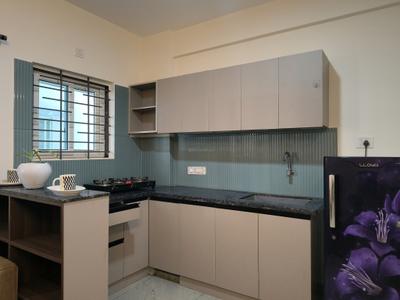 Kitchen Image of 1500 Sq.ft 1 BHK Apartment / Flat for rent in Kodathi Bengaluru for Rs. 26000