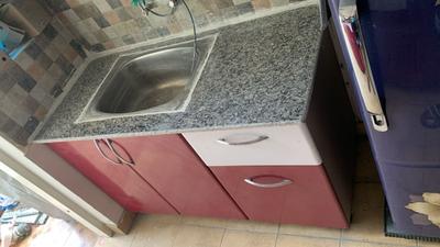 Kitchen Image of 596 Sq.ft 2 BHK Apartment / Flat for rent in Stellar One, Noida Extension Greater Noida for Rs. 22000