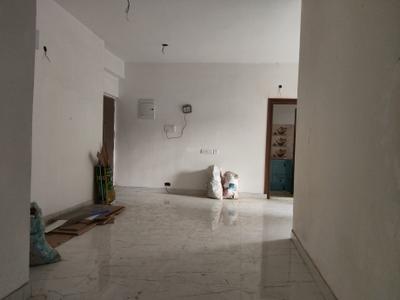 Living Room Image of 1250 Sq.ft 3 BHK Apartment / Flat for rent in Chinar Park Kolkata for Rs. 25000