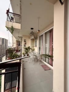 Balcony Image of 1500 Sq.ft 3 BHK Apartment / Flat for rent in DD Altura, Gazipur Zirakpur for Rs. 50000