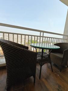 Balcony Image of 1650 Sq.ft 3 BHK Apartment / Flat for rent in Vasavi Nandanam, Jeedimetla Hyderabad for Rs. 45000