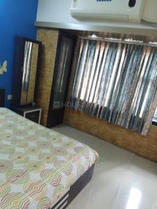 Bedroom Image of 590 Sq.ft 1 BHK Apartment / Flat for rent in Suncity Mercury Building, Powai Mumbai for Rs. 45000