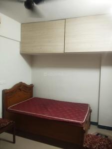 Bedroom Image of 670 Sq.ft 1 BHK Apartment / Flat for rent in Vashi Navi Mumbai for Rs. 40000