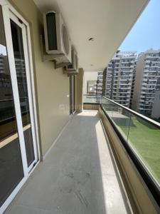 Balcony Image of 3000 Sq.ft 3 BHK Apartment / Flat for rent in Green Lotus Saksham, Nabha Zirakpur for Rs. 40000