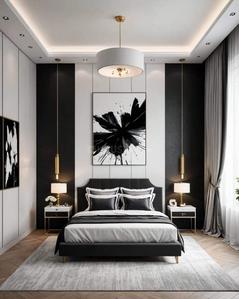Bedroom Image of 1753 Sq.ft 3 BHK Apartment / Flat for sale in Prathna Pearl, Gota Ahmedabad for Rs. 7000000