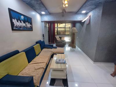 Hall Image of 800 Sq.ft 2 BHK Apartment / Flat for rent in Arihant Mahavir Vaibhav, Kopar Khairane Navi Mumbai for Rs. 52000