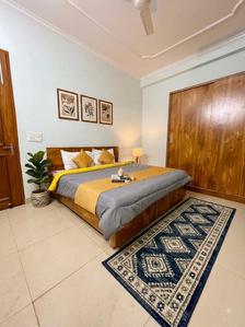 Bedroom Image of 1836 Sq.ft 3 BHK Builder Floor for rent in HUDA Plot Sector 42, Sector 42 Gurgaon for Rs. 70000