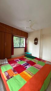 Bedroom Image of 1350 Sq.ft 3 BHK Apartment / Flat for rent in Katraj Pune for Rs. 35000