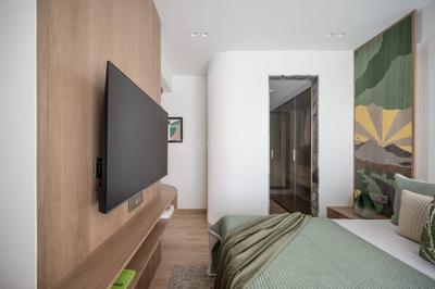 Bedroom Image of 1300 Sq.ft 3 BHK Apartment / Flat for sale in Prescon Midtown Bay, Mahim Mumbai for Rs. 68000000