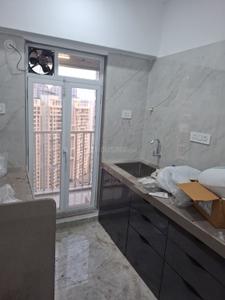 Kitchen Image of 550 Sq.ft 1 BHK Apartment / Flat for rent in Bhandup West Mumbai for Rs. 30000