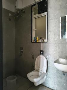 Common Bathroom Image of 980 Sq.ft 2 BHK Apartment / Flat for rent in VTP Belair, Mahalunge Pune for Rs. 35000