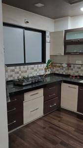 Kitchen Image of 1612 Sq.ft 3 BHK Apartment / Flat for sale in Happy Home Nakshatra View, Palanpur Surat for Rs. 6450000