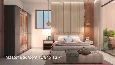 Bedroom Image of 1602 Sq.ft 3 BHK Apartment / Flat for sale in Magarpatta Nova Residency Wing A To B, Mundhwa Pune for Rs. 16700000