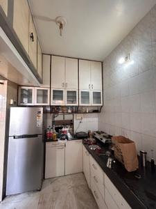 Kitchen Image of 1000 Sq.ft 2 BHK Apartment / Flat for rent in Akota Vadodara for Rs. 18000
