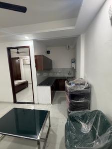 Kitchen Image of 1100 Sq.ft 1 BHK Builder Floor for rent in Sector 53 Gurgaon for Rs. 27000