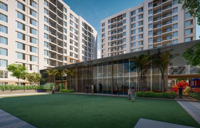 Image of 1160 Sq.ft 2.5 BHK Apartment / Flat for sale in Dhanori, Pune for Rs. 7000000