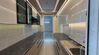 Kitchen Image of 1250 Sq.ft 3 BHK Apartment / Flat for rent in Amrapali Verona Heights, Noida Extension Greater Noida for Rs. 21900