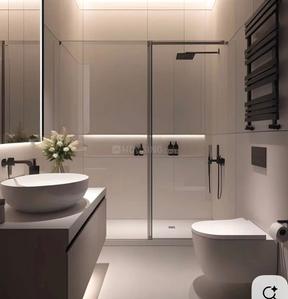 Bathroom Image of 2000 Sq.ft 4 BHK Builder Floor for sale in Rajendra Nagar Ghaziabad for Rs. 14900000