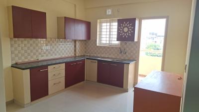 Kitchen Image of 1450 Sq.ft 3 BHK Apartment / Flat for rent in Om Arine Amaryllis, Devarachikkana Halli Bengaluru for Rs. 40000
