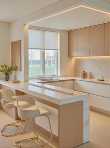 Kitchen Image of 593 Sq.ft 1 BHK Apartment / Flat for sale in Godrej Tower 4 Green Terraces Godrej City, Panvel Navi Mumbai for Rs. 7900000