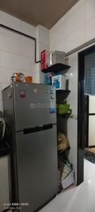 Kitchen Image of 550 Sq.ft 1 BHK Apartment / Flat for rent in Kandivali West Mumbai for Rs. 38000