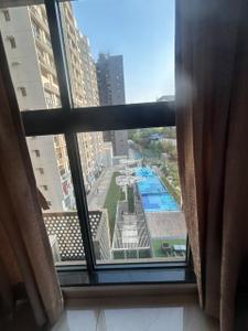 Balcony Image of 980 Sq.ft 2 BHK Apartment / Flat for sale in Godrej Urban Park, Powai Mumbai for Rs. 24200000