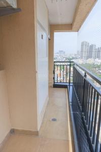 Balcony Image of 2700 Sq.ft 3 BHK Apartment / Flat for rent in Aditya Empress Towers, Shaikpet Hyderabad for Rs. 70008