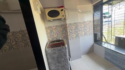 Kitchen Image of 225 Sq.ft 1 RK Apartment / Flat for rent in Powai Mumbai for Rs. 26000