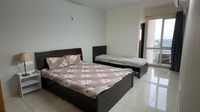 Bedroom Image of 1460 Sq.ft 3 BHK Apartment / Flat for rent in UKN Belvedere By UKN Airport District Phase 1, Navarathna Agrahara Bengaluru for Rs. 60000
