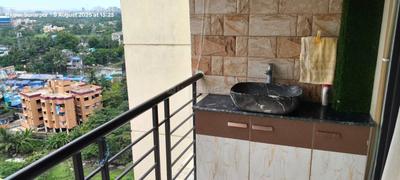 Balcony Image of 1100 Sq.ft 3 BHK Apartment / Flat for sale in Devaloke Sonarcity, Narendrapur Kolkata for Rs. 8500000
