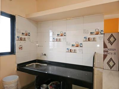 Kitchen Image of 550 Sq.ft 1 BHK Independent House for rent in Wagholi Pune for Rs. 9000