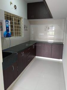 Kitchen Image of 850 Sq.ft 2 BHK Builder Floor for rent in Yemalur Bengaluru for Rs. 26000