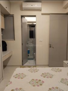 Bedroom Image of 1000 Sq.ft 2 BHK Apartment / Flat for sale in Aurum Q Residences, Ghansoli Navi Mumbai for Rs. 21000000