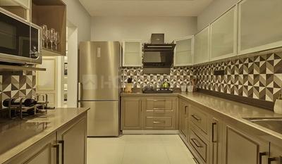 Kitchen Image of 1260 Sq.ft 3 BHK Apartment / Flat for sale in Bramhacorp August Towers, Wadgaon Sheri Pune for Rs. 12800000