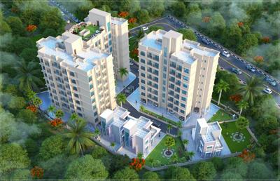 Image of 875 Sq.ft 2 BHK Apartment / Flat for sale in Palghar, Mumbai for Rs. 3150000