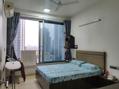 Bedroom Image of 915 Sq.ft 3 BHK Apartment / Flat for sale in Oberoi Eternia Towers A to D, Mulund West Mumbai for Rs. 27400000