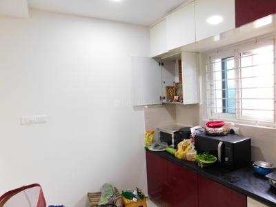 Kitchen Image of 1595 Sq.ft 3 BHK Apartment / Flat for sale in Alekhya Palm Woods, Financial District Hyderabad for Rs. 19000000