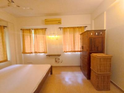 Bedroom Image of 1100 Sq.ft 2 BHK Apartment / Flat for rent in Marna Siolim Goa for Rs. 65000
